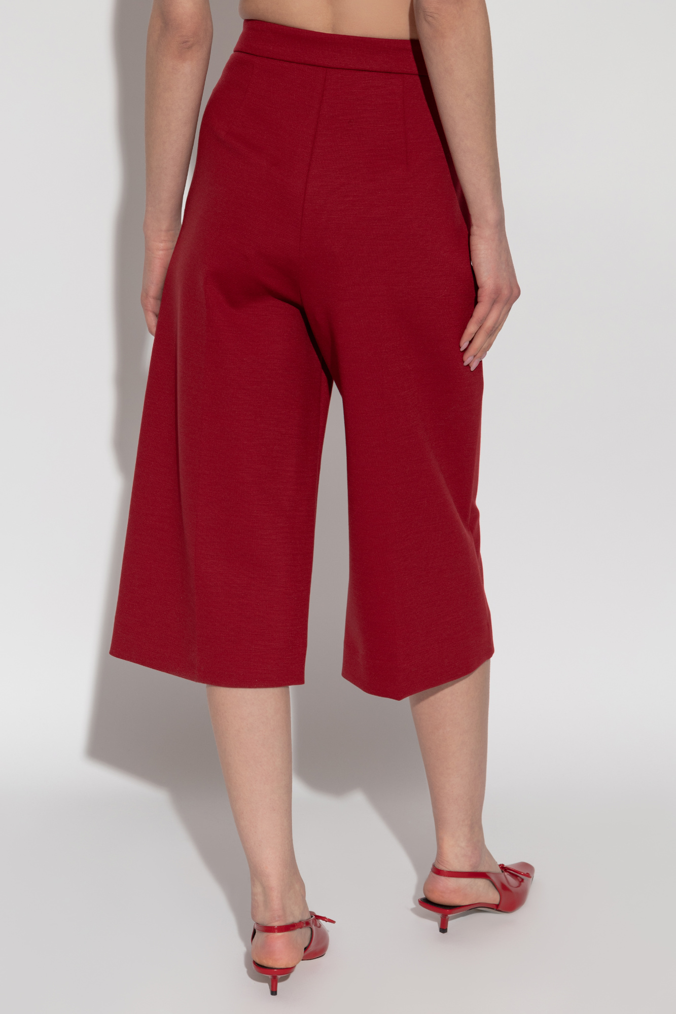 MAXMARA ホタンティテルハermudaショツ VALDEZ2511781061 003 Red Bermudas 'Valdez' Max Mara - Vitkac AS